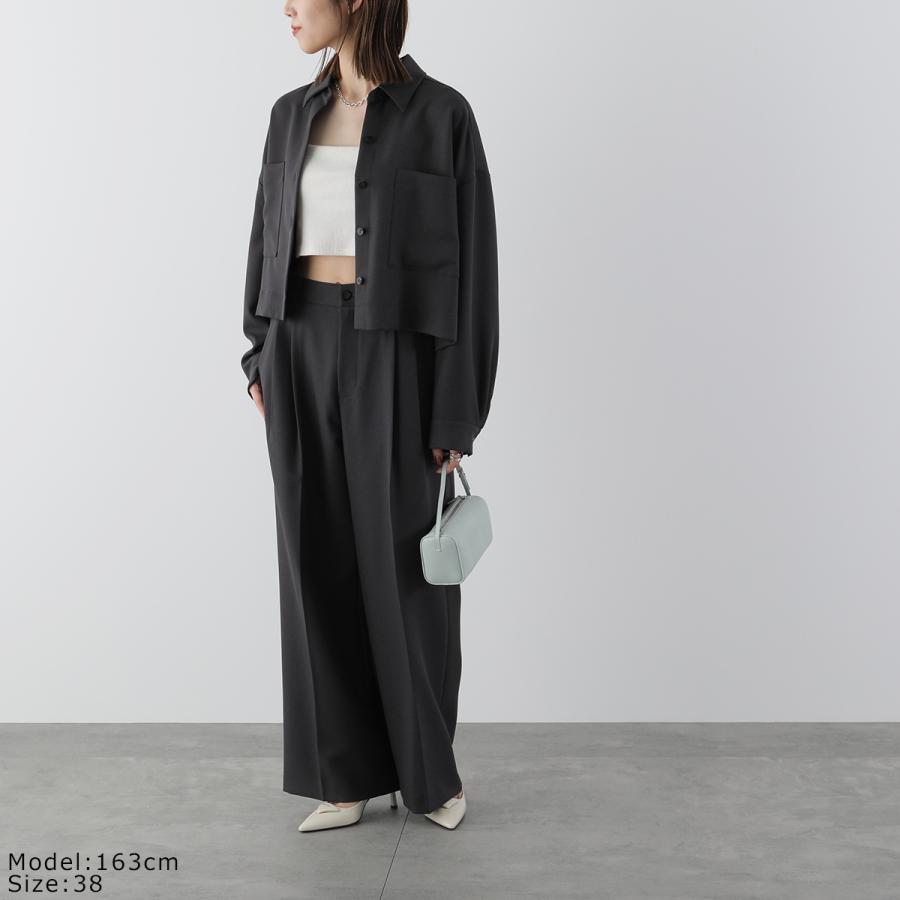 Cafune（カフネ） タックワイドパンツ 435621 レディース スラックス