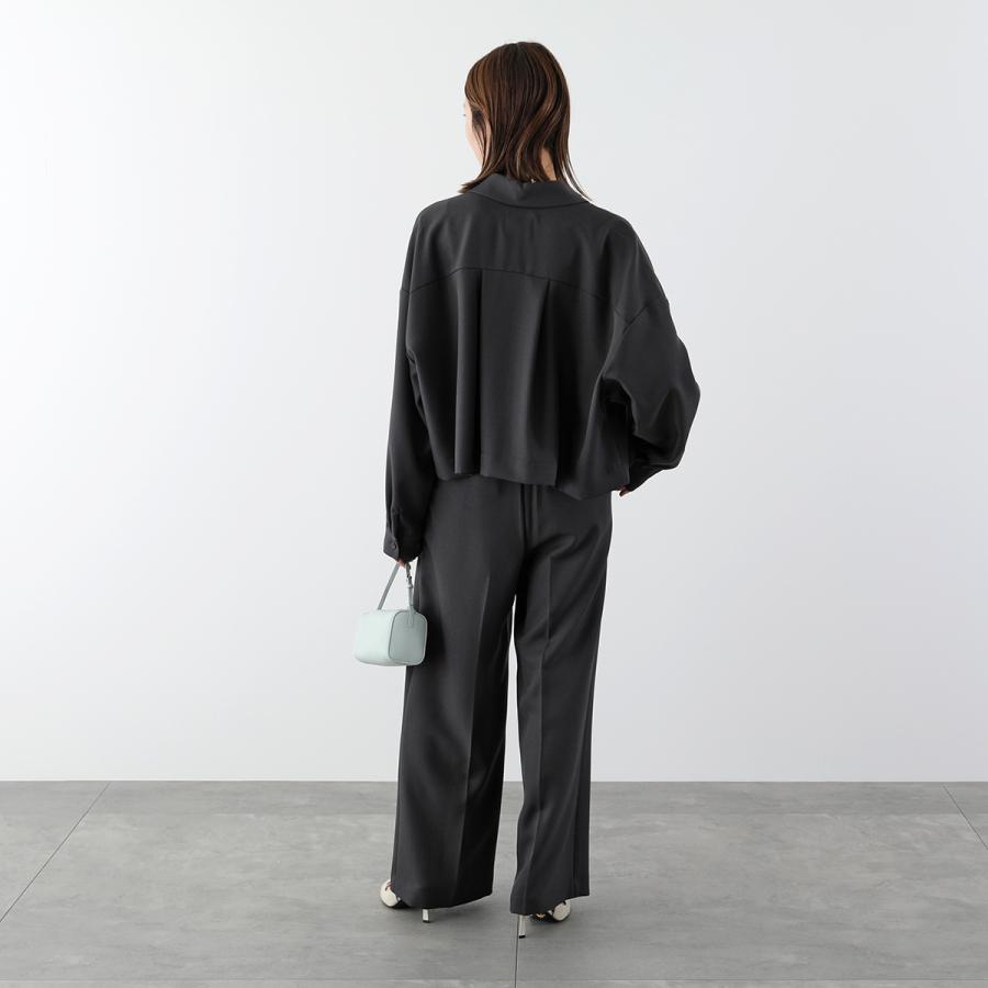 Cafune（カフネ） シャツ 435941 レディース 長袖 ブラウス ショート丈 
