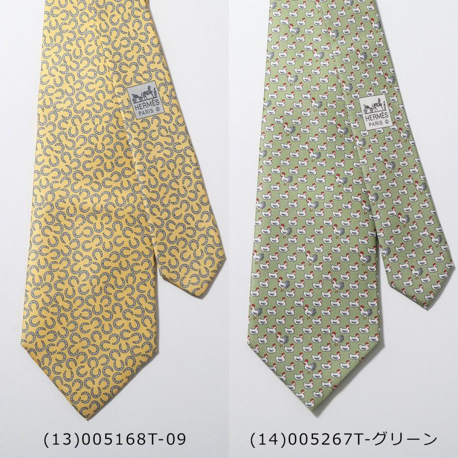 HERMES（エルメス） ネクタイ SOIE LOURDE CRAVATE TWILL TIE メンズ