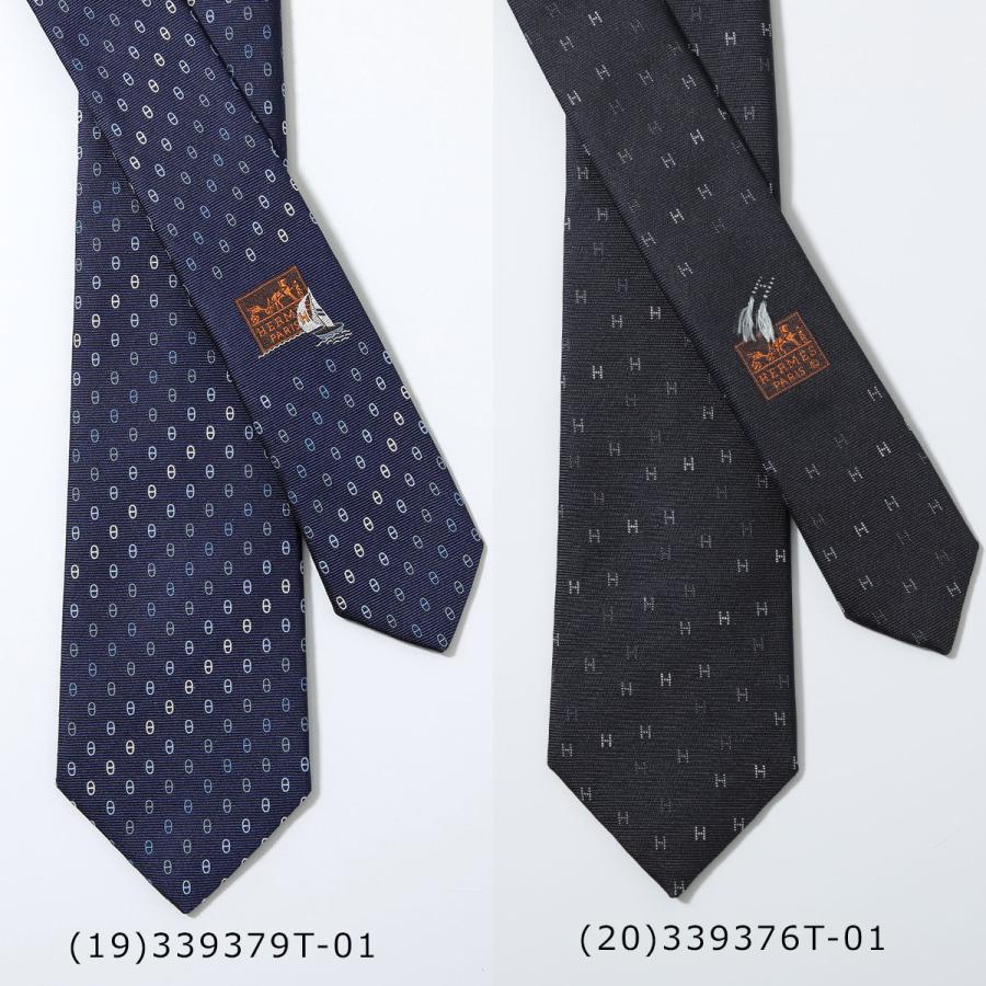HERMES エルメス cravate twill  シルク ネクタイ レッド メンズ 中古・古着通販】HERMES (エルメス) 総柄シルクネクタイ レッド サイズ