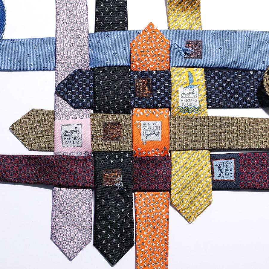 HERMES（エルメス） ネクタイ SOIE LOURDE CRAVATE TWILL TIE メンズ