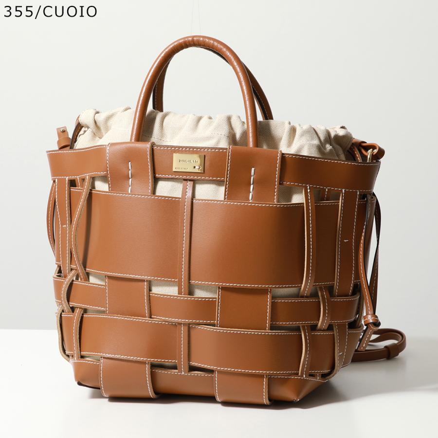 ZANCHETTI ザンケッティ トートバッグ WOVEN MIDI SHOPPER WMSH 740 