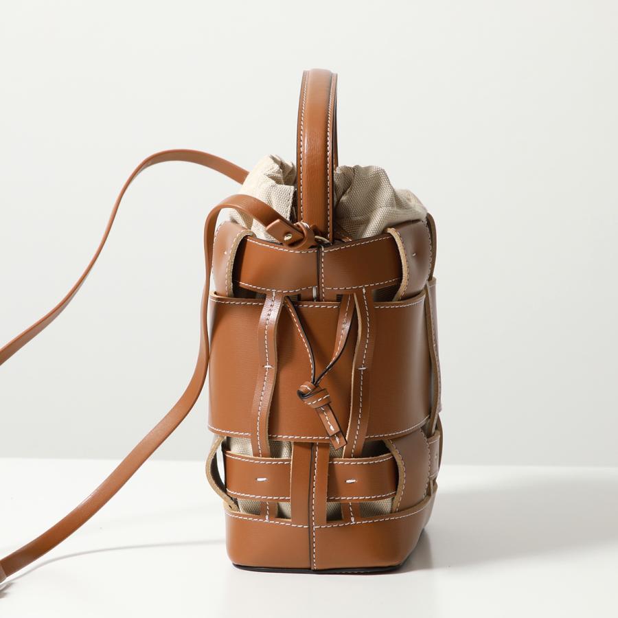 Zanchetti（ザンケッティ） ショルダーバッグ WOVEN BUCKET SMALL WBUS