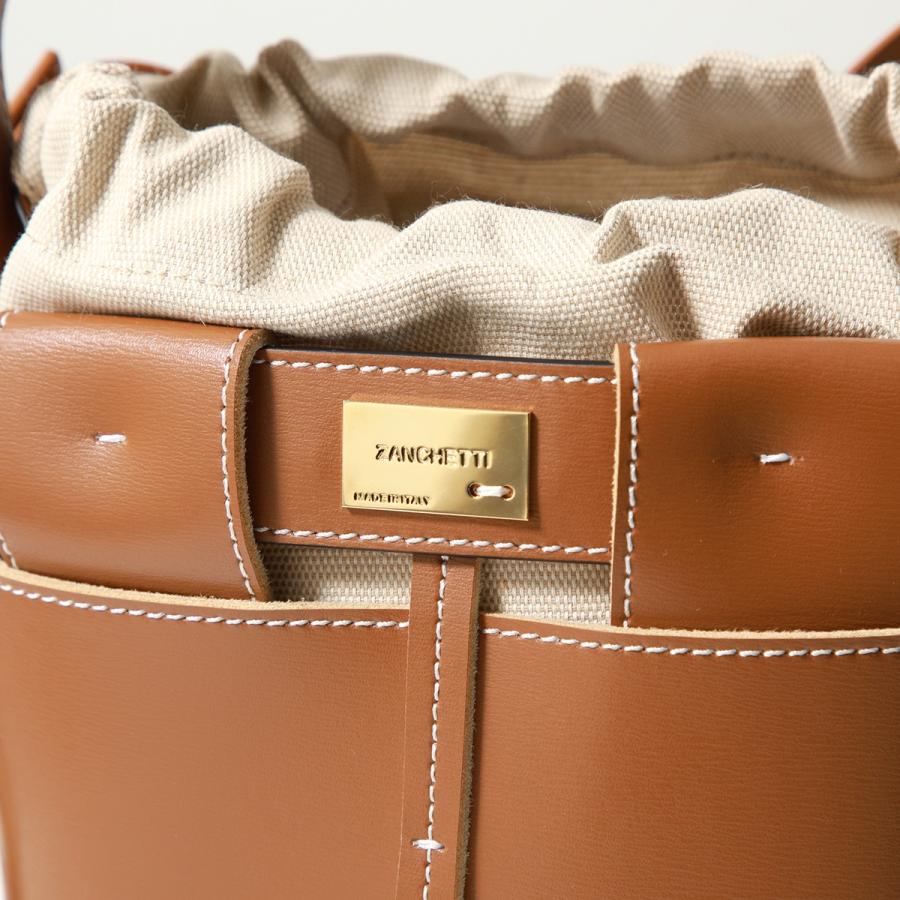 Zanchetti（ザンケッティ） ショルダーバッグ WOVEN BUCKET SMALL WBUS