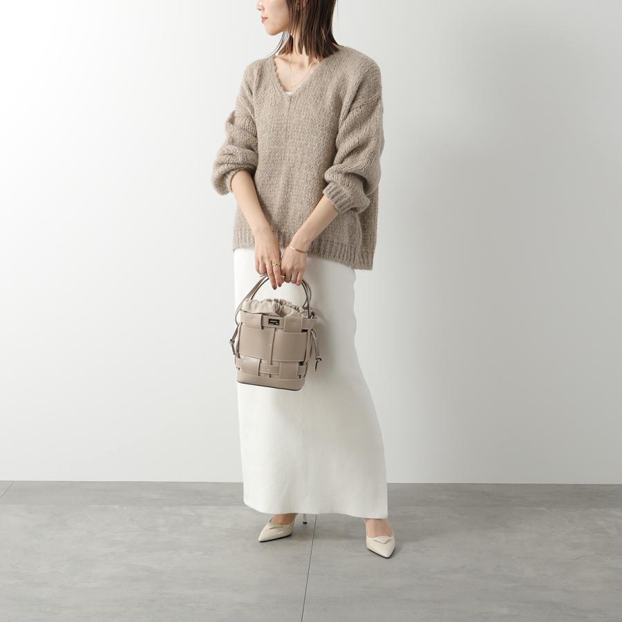 Zanchetti（ザンケッティ） ショルダーバッグ WOVEN BUCKET SMALL WBUS