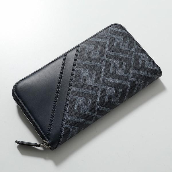 FENDI（フェンディ） ラウンドファスナー長財布 DIAGONAL ダイアゴナル