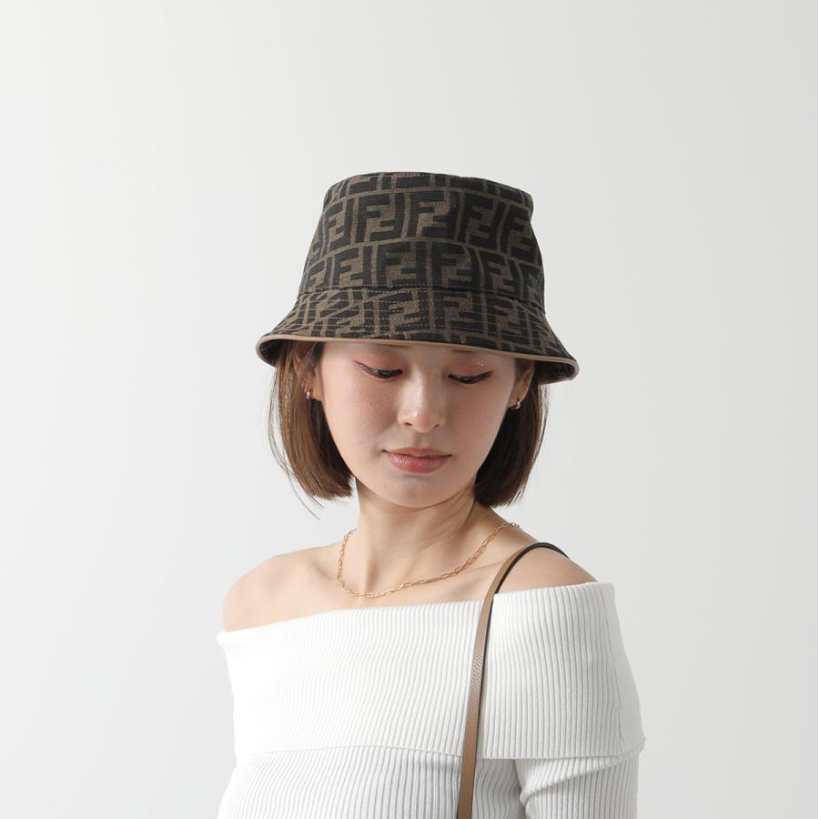 FENDI フェンディ バケハ バケットハット ズッカ柄 モノグラム FENDI フェンディ バケハ バケットハット ズッカ柄 モノグラム