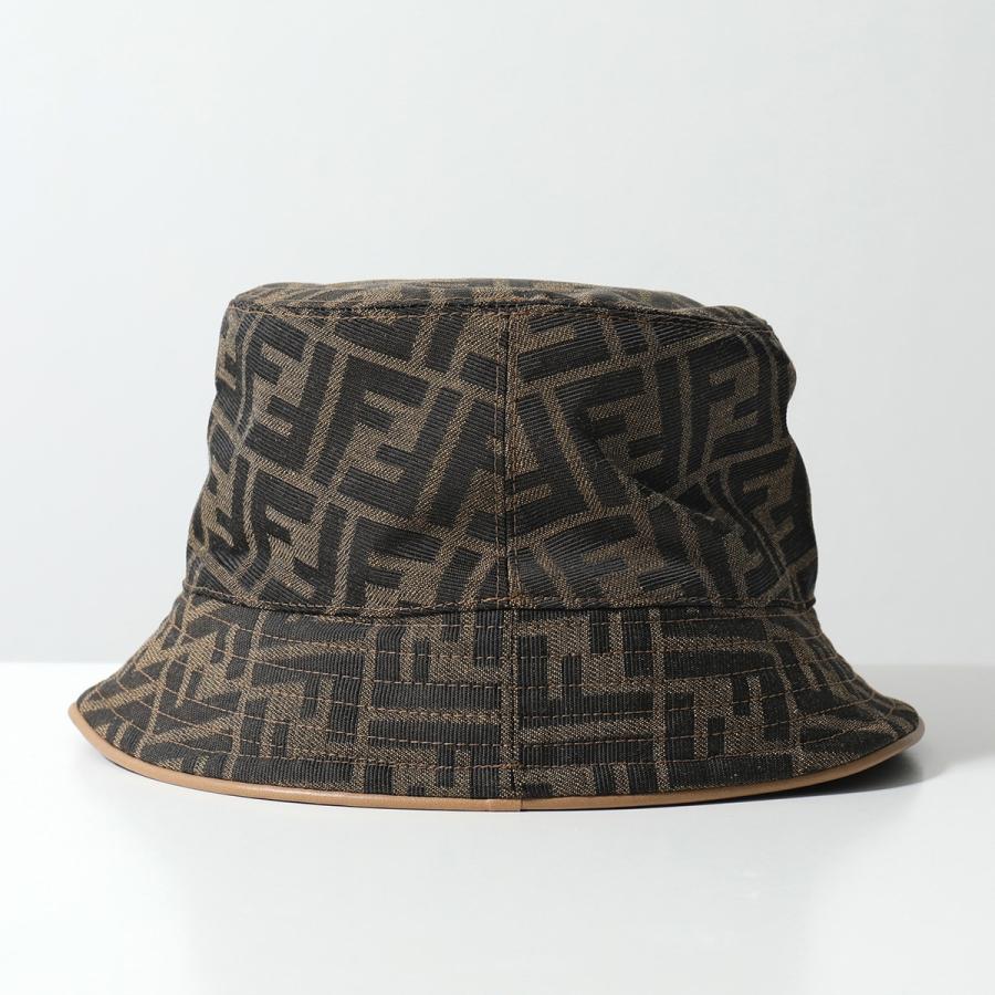 ●【中古】FENDI ズッカ柄コーティングバケットハット ファブリックハット 楽天市場】FENDI フェンディ バケットハット FXQ801 ALHD メンズ