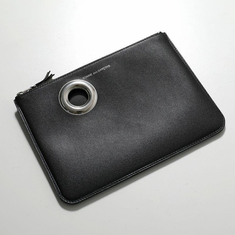 COMME des GARÇONS ケース　ポーチ　アイレット シルバーアイレット ポーチ小 | Wallet COMME des GARCONS (Women/Men