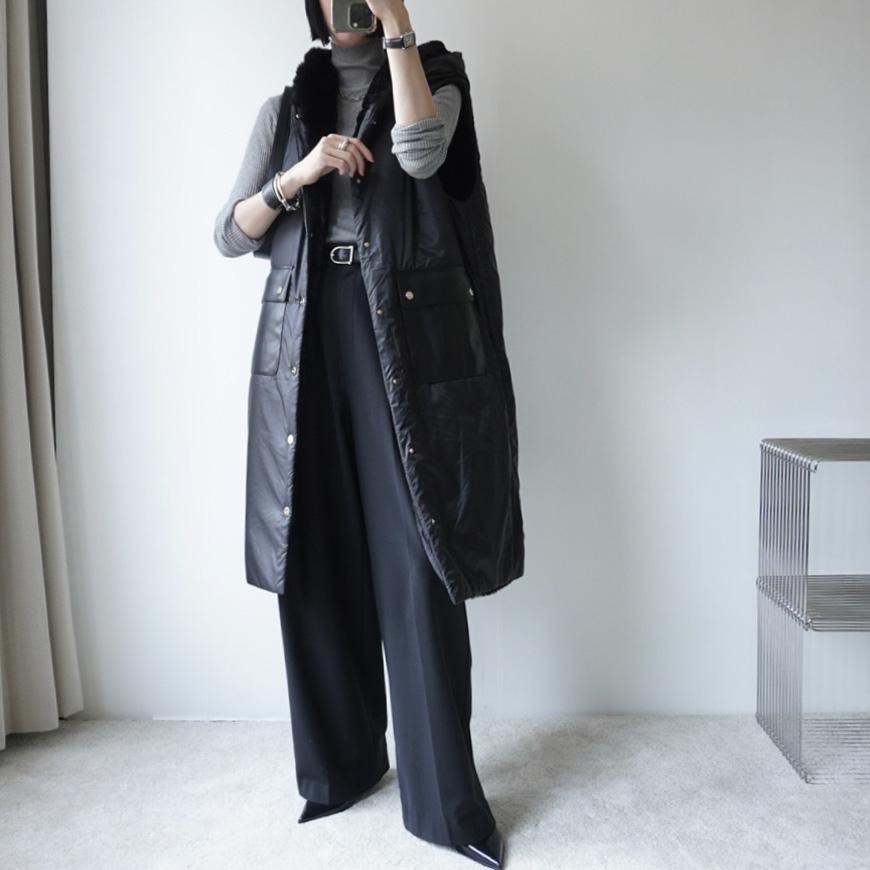 Max Mara The Cube マックスマーラ ザ・キューブ ファーベスト Max Mara The Cube マックスマーラ ザ・キューブ ファーベスト