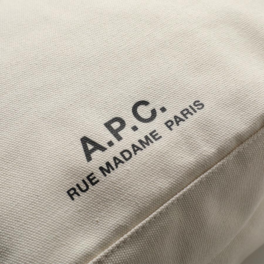 APC A.P.C. アーペーセー ショルダーバッグ Besace Journal PSAJZ M61939  レディース トートバッグ ロゴ キャンバス 鞄 カラー4色の画像
