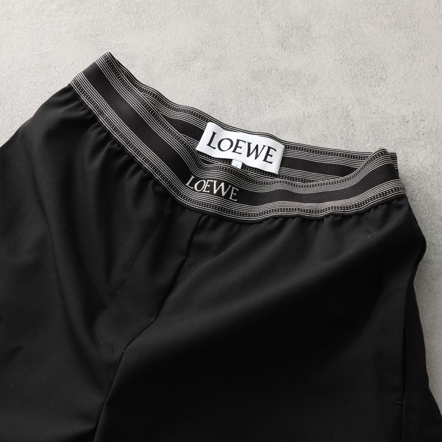 LOEWE クロップドトラウザーズ ネイビー 半端丈 ショーツ LOEWE クロップドトラウザーズ ネイビー 半端丈 ショーツ LOEWE