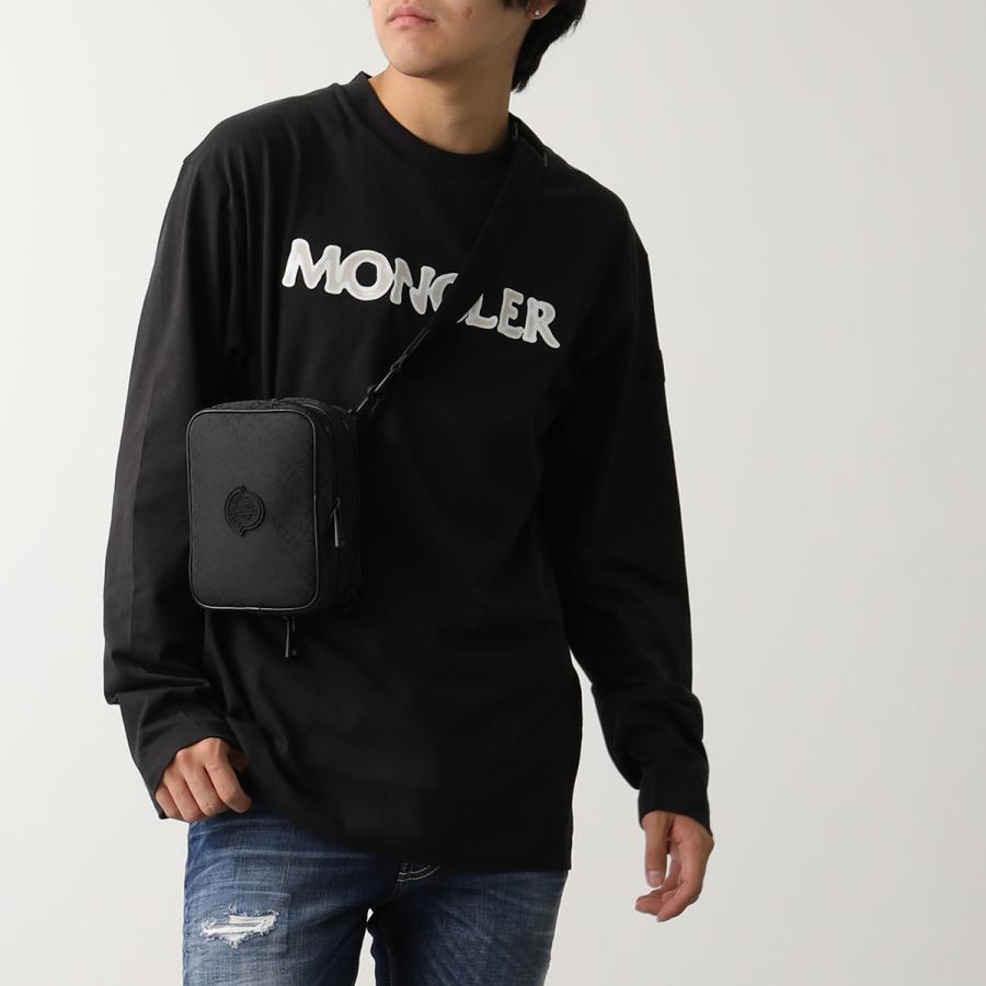 【極上美品】MONCLERモンクレールCLIMBバックパック　ブラック セール】MONCLER ショルダーバッグ CLIMB POUCH 5F00001 M2155