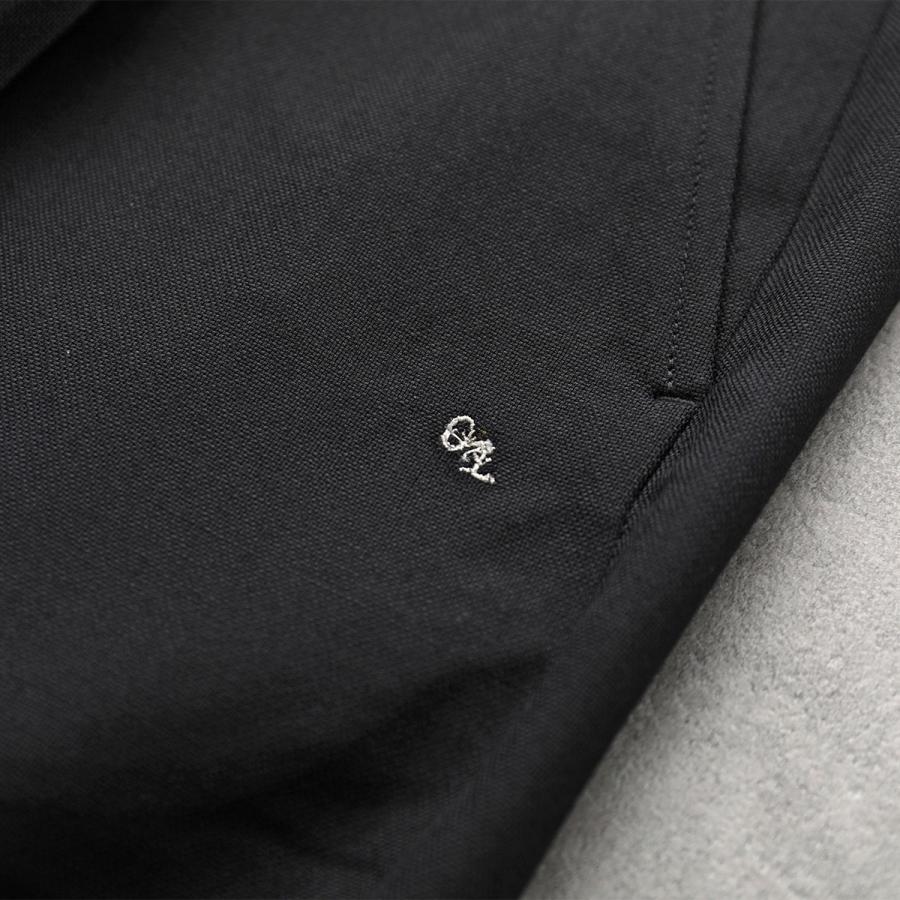 OUR LEGACY アワーレガシー スラックス BORROWED CHINO ボロウド M421BBPW メンズ ウール リラックスフィット ワイド  BLACK-PANAMA-WOOLの画像