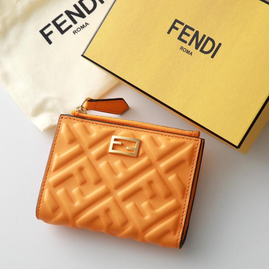 FENDI（フェンディ） 二つ折り財布 8M0447 AAJD レディース FFロゴ