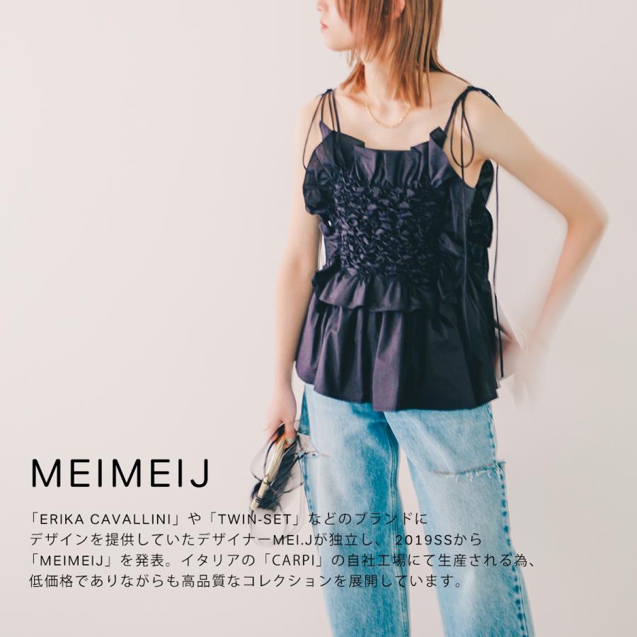 MEIMEIJ ニット40 MEIMEIJ メイメイジェイ カーディガン M4IZ67 レディース ニット 長袖