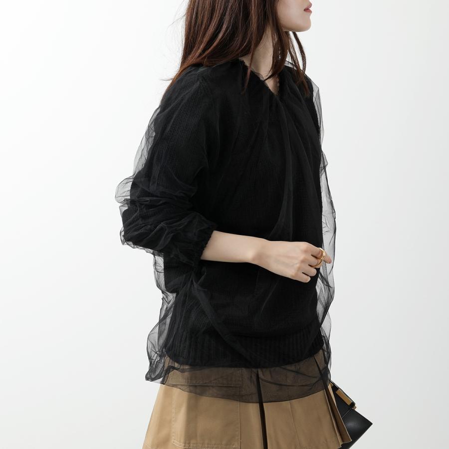 MEIMEIJ メイメイジェイ セーター M4IZ76 レディース チュール シアー