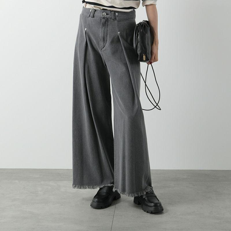 PROVOKE プロヴォーク ジーンズ tuck wide denim PV-050071 レディース