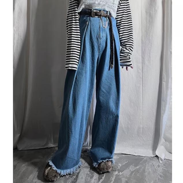 PROVOKE プロヴォーク ジーンズ tuck wide denim PV-050071 レディース