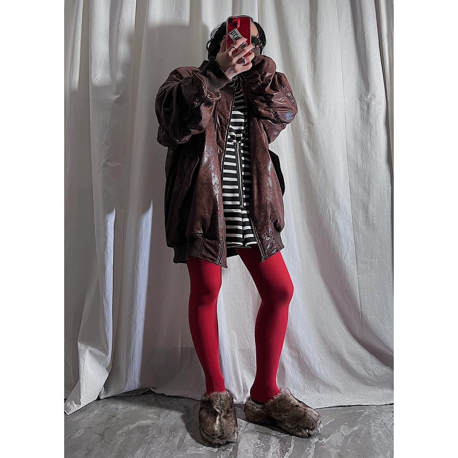 PROVOKE プロヴォーク ブルゾン fakeleather MA-1 PV-100046