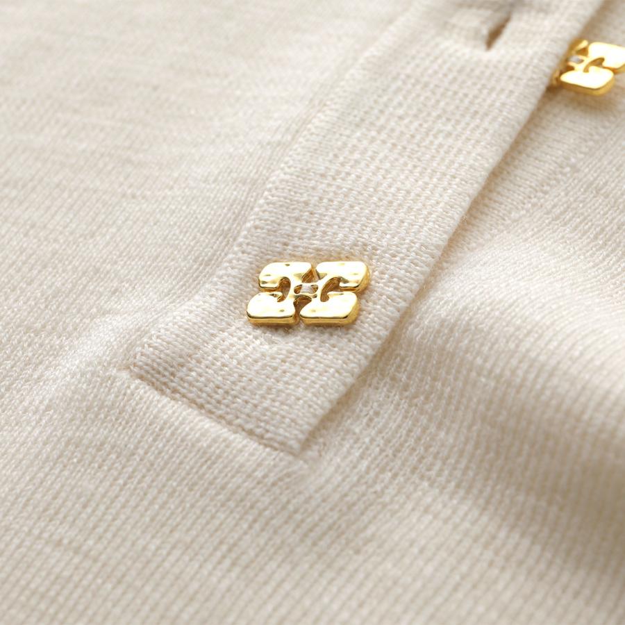 GANNI（ガニー） ポロニット Mini Ribbed Merino Polo K2322 K2323