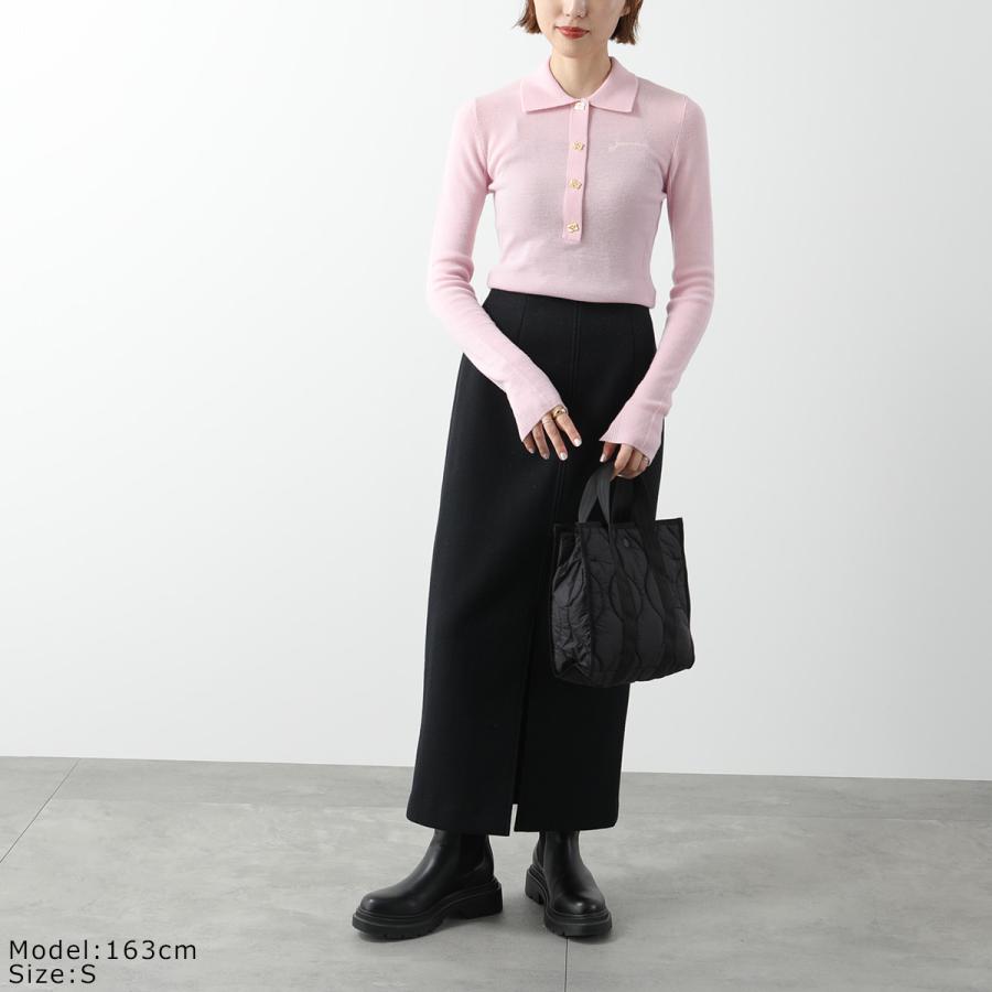 GANNI（ガニー） ポロニット Mini Ribbed Merino Polo K2322 K2323