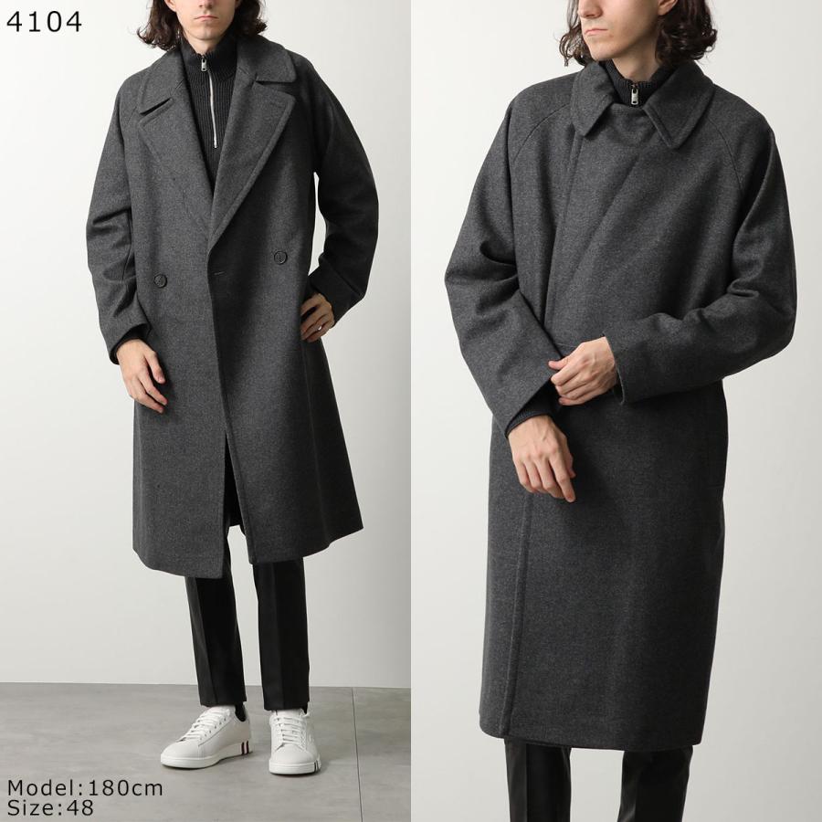 【未使用級】Hevoイーヴォ チェスターコートブラック イーヴォ / Hevo / 干場義雅氏コラボモデル / カッサーノ