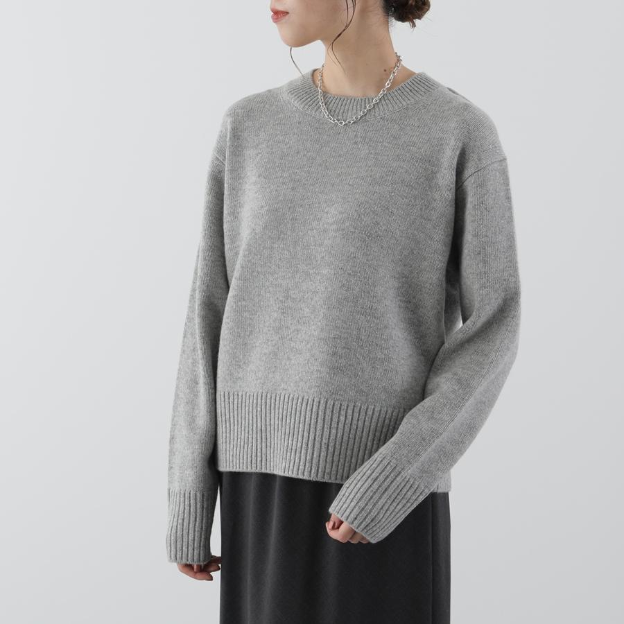 IHATOV イーハトーブ セーター Wool Cashmere Round Knit IH12-6A 