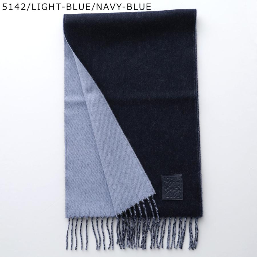 LOEWE 黒 マフラー フリンジ付き LOEWE 黒 マフラー フリンジ付き