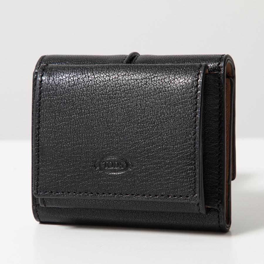 TOD'S（トッズ） TODS 三つ折り財布 T TIMELESS Tタイムレス
