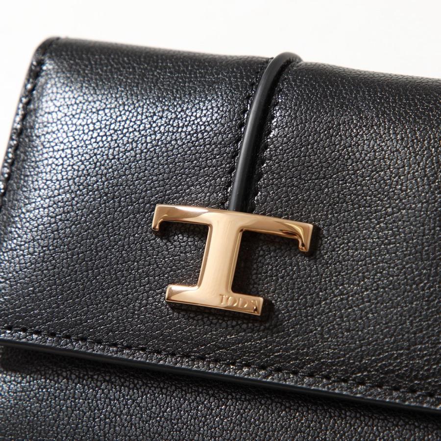 TOD'S（トッズ） TODS 三つ折り財布 T TIMELESS Tタイムレス
