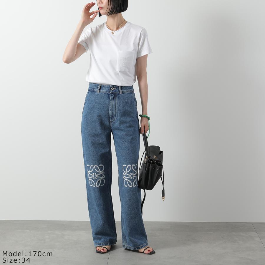 LOEWE（ロエベ） ジーンズ ANAGRAM BAGGY アナグラム バギー