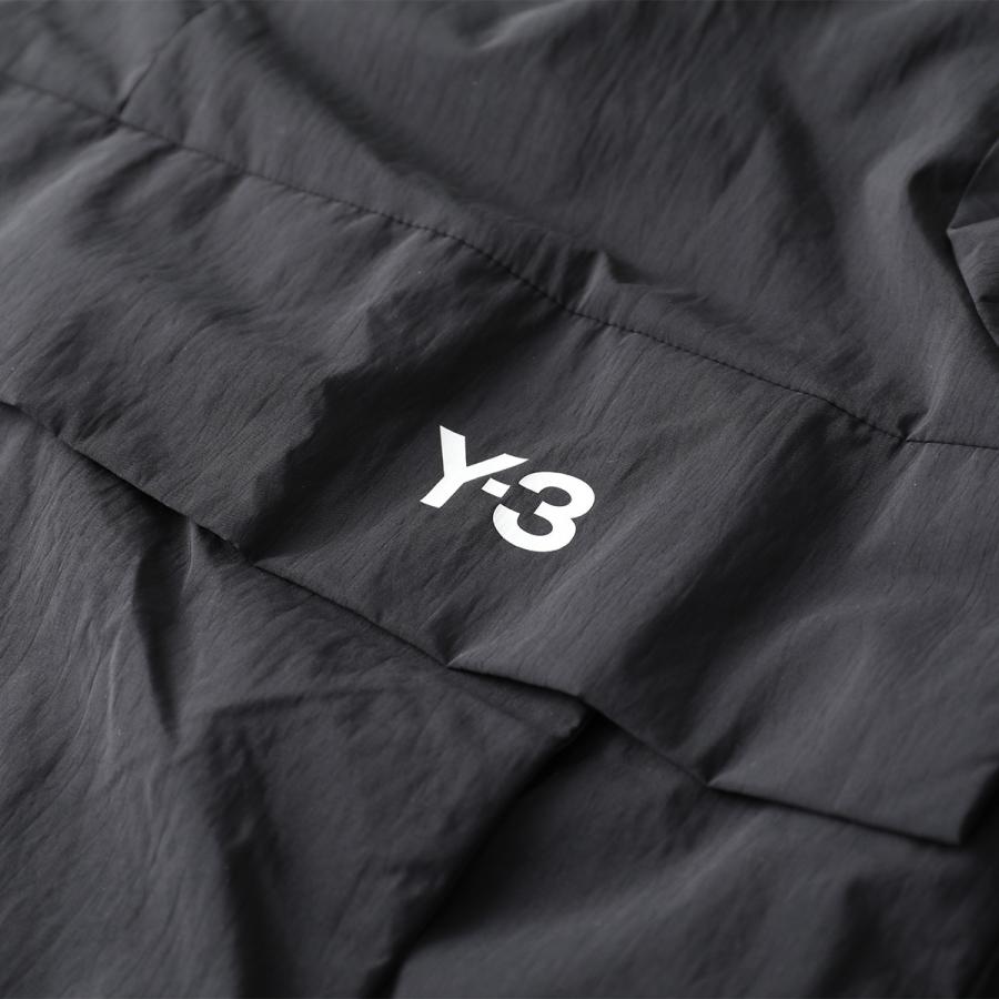 Y-3 3ストライプス ハーブジップ ナイロンジャケット Y-3 - 3S NYL HZ - BLACK / ナイロン ハーフジップジャケット / JD9796