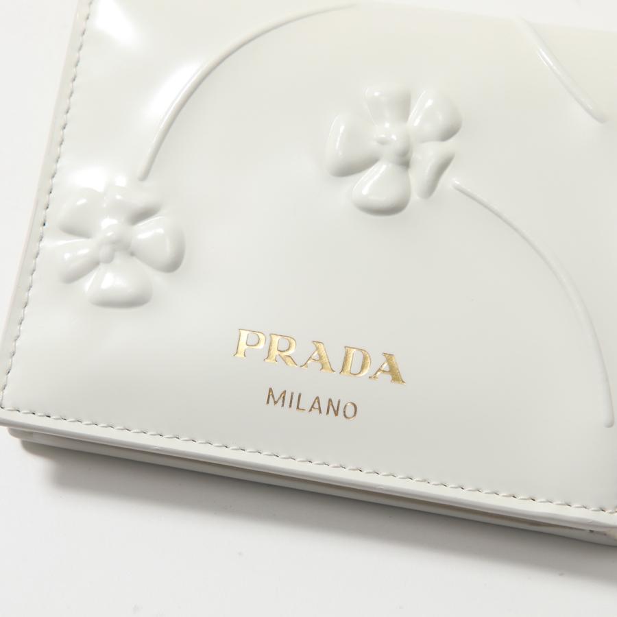 PRADA プラダ 二つ折り財布 1MV204 2CN3 レディース パテント