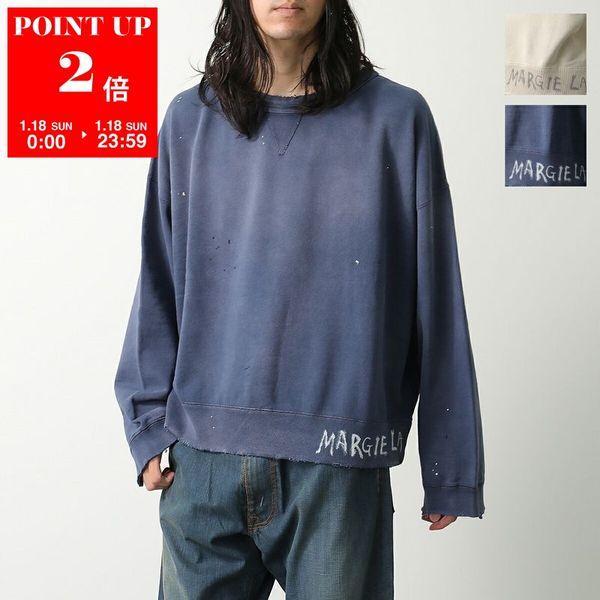 マルジェラ　クルーネックスウェット Maison Margiela メゾンマルジェラ クルーネック ロゴスウェット
