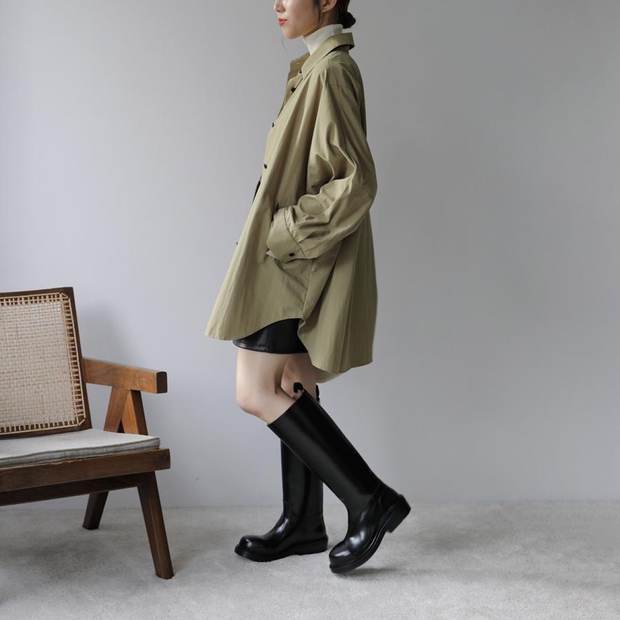 Cafune（カフネ） 長袖 シャツ 435945 レディース オーバーサイズ 