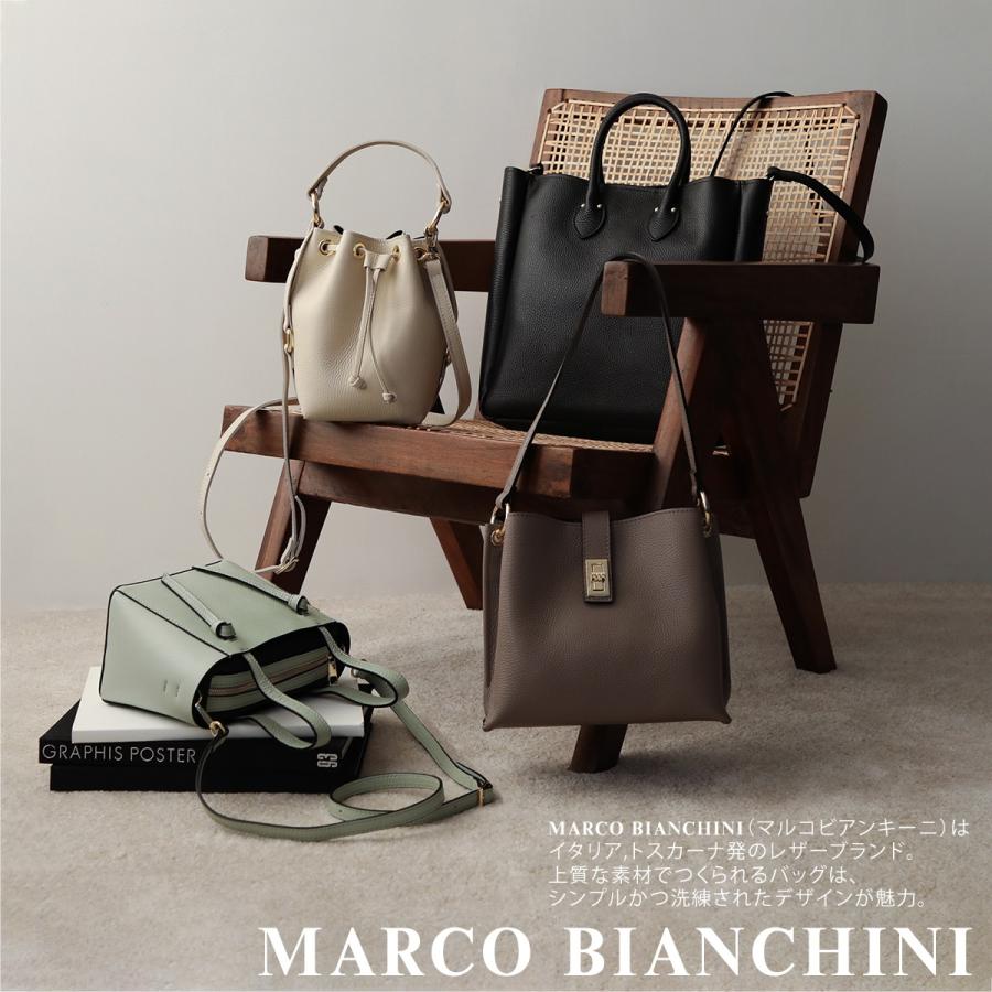 MARCO BIANCHINI マルコビアンキーニ トートバッグ AJ0040 レディース レザー 横型 ハンドバッグ ショルダーバッグ A4 鞄 カラー3色の画像