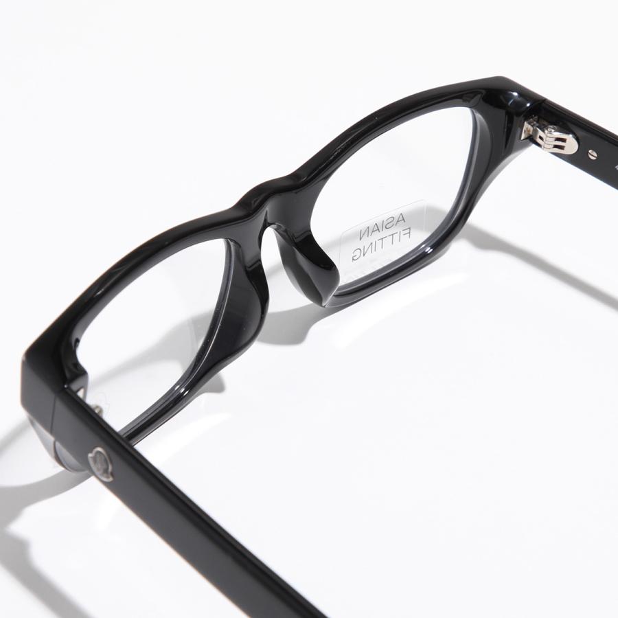 MONCLER モンクレール ML5158-D べっ甲 伊達メガネ 眼鏡 デモレンズ 小物 ユニセックス メンズ レディース 美品 MONCLER（モンクレール） メガネ ML5158-D メンズ スクエア型 黒縁