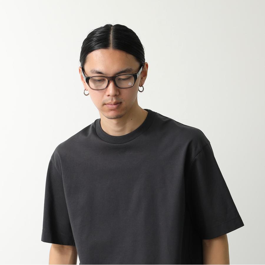 MONCLER モンクレール ML5158-D べっ甲 伊達メガネ 眼鏡 デモレンズ 小物 ユニセックス メンズ レディース 美品 MONCLER（モンクレール） メガネ ML5158-D メンズ スクエア型 黒縁