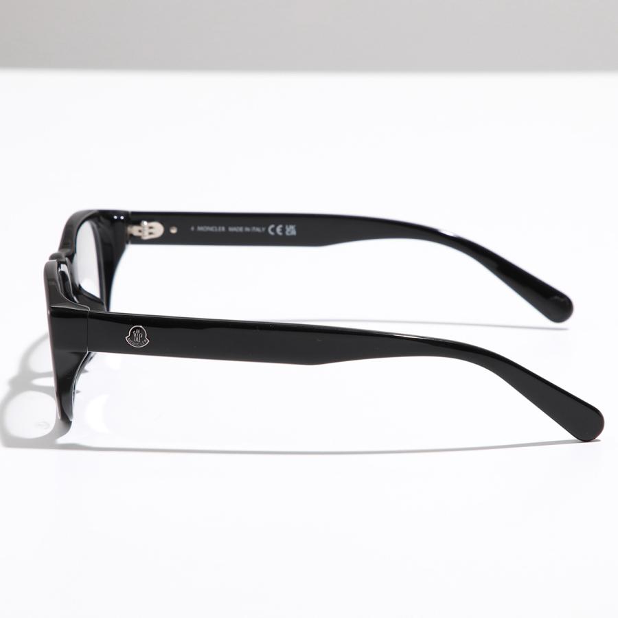 MONCLER モンクレール メガネ ML5158-D メンズ スクエア型 黒縁 クリア