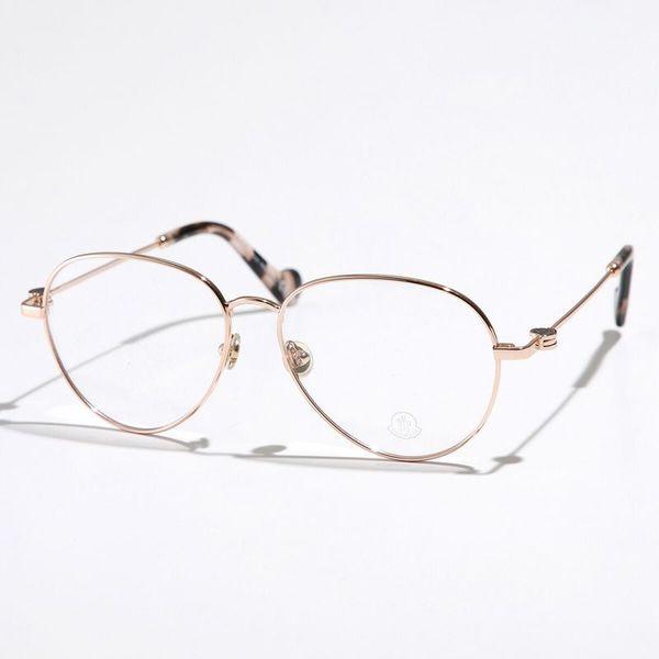 MONCLER（モンクレール） メガネ ML5068 レディース ボストン型 メタル