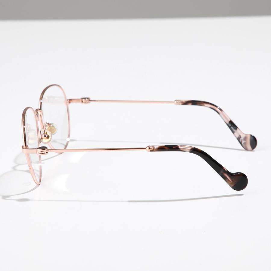 MONCLER（モンクレール） メガネ ML5068 レディース ボストン型 メタル