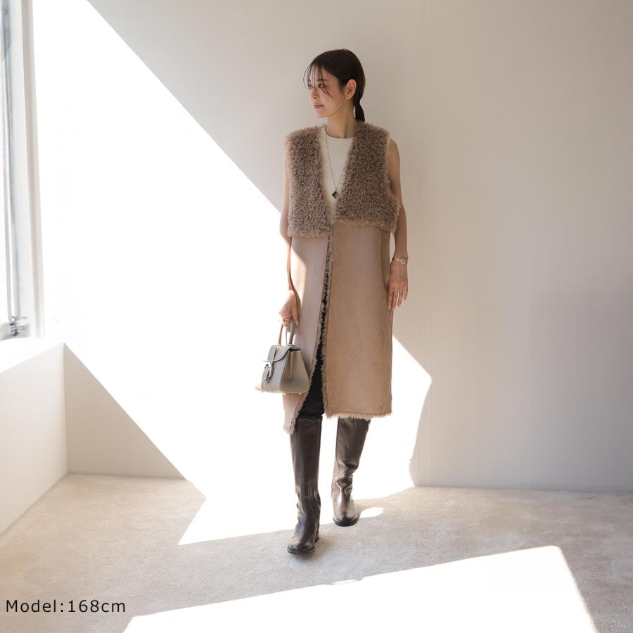 MONiLE モニーレ ファーベスト 040203 レディース リバーシブル