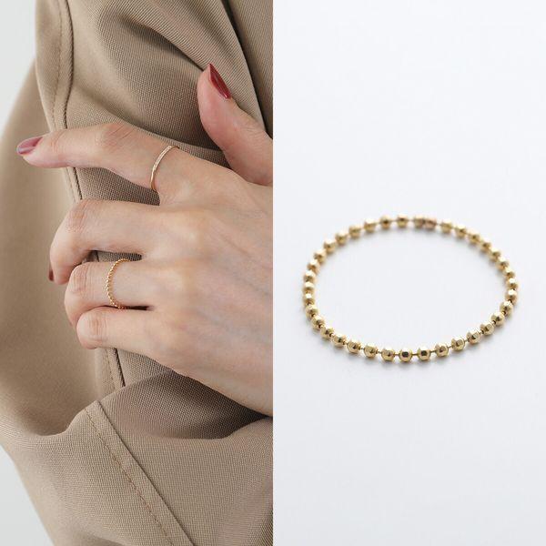 Gabriela Artigas リング ボール チェーン 14k Gabriela Artigas（ガブリエラアルティガス） リング SOFT BALL CHAIN