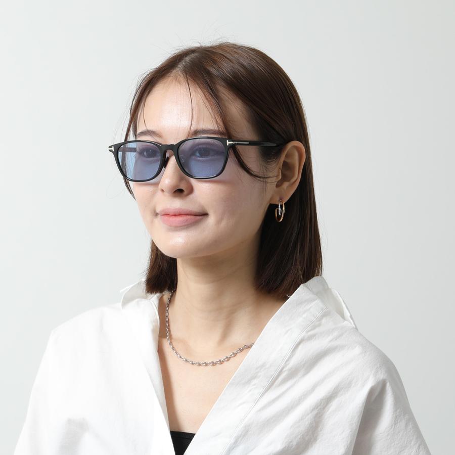TOM FORD トムフォード サングラス TF1040-D FT1040-D メンズ ウェリントン型 アジアンフィット クリアフレーム セルフレーム クリングスタイプの画像