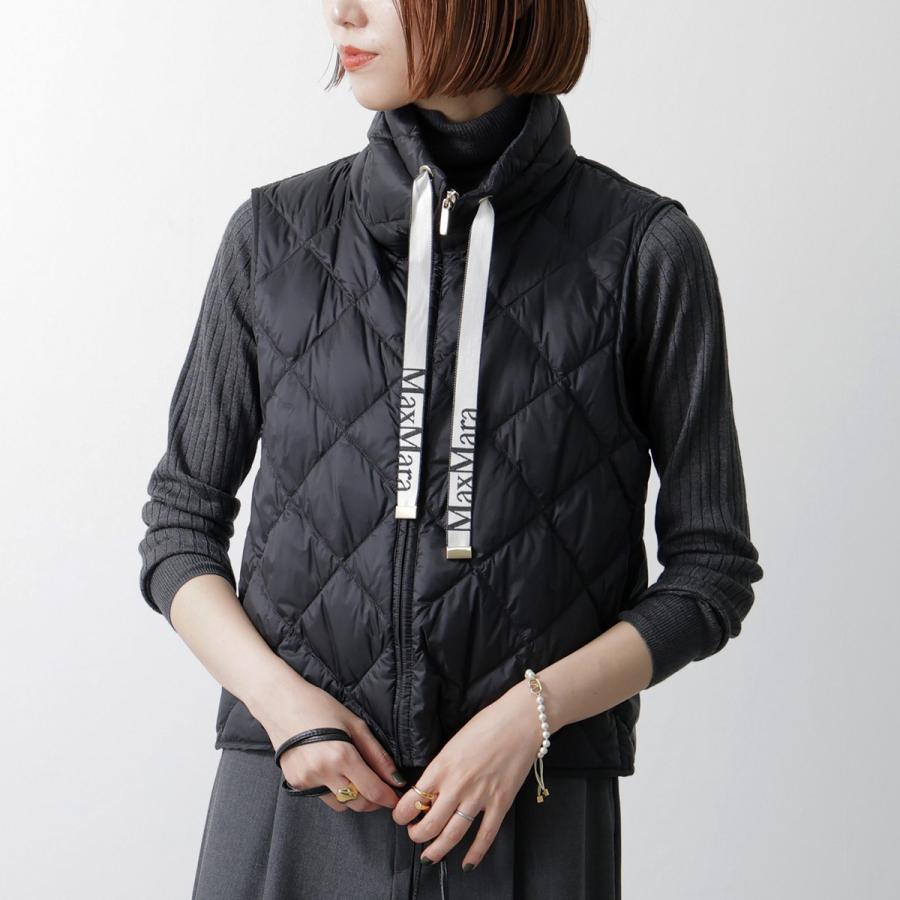 Max Mara☆テクニカルキルティングジレ　ブラック Max Mara The Cube マックスマーラ ザ・キューブ ダウンベスト