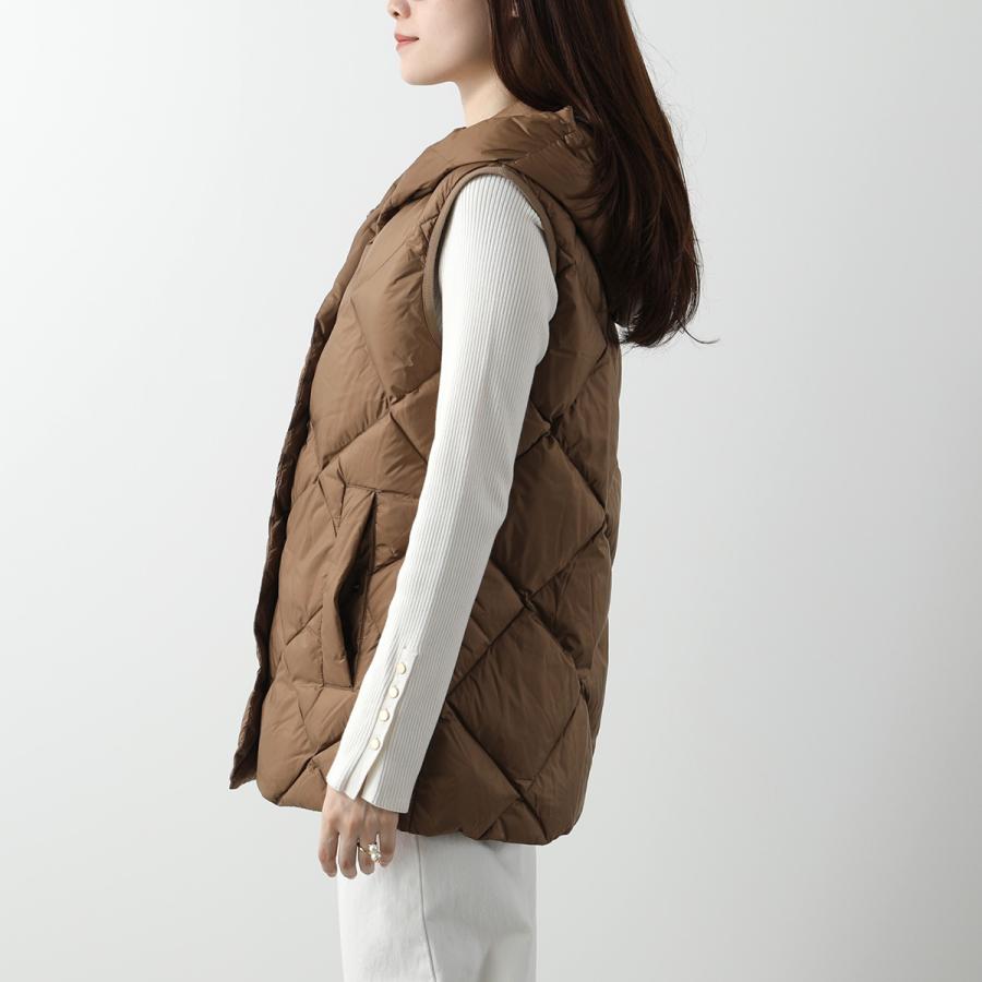 MaxMaraベージュ キルティングベストSサイズ Weekend Max Mara(ウィークエンド マックスマーラ) キルティング