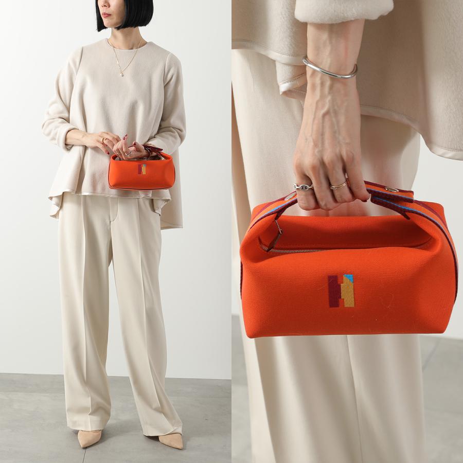 HERMES エルメス ポーチバッグ ブリッドアブラック BRIDE A BRAC PM H103222M H104222M H103803M H104346M レディース トワルアッシュ SV 鞄 カラー8色の画像