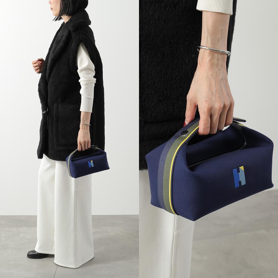HERMES エルメス ポーチバッグ ブリッドアブラック BRIDE A BRAC PM H103222M H104222M H103803M H104346M レディース トワルアッシュ SV 鞄 カラー8色の画像