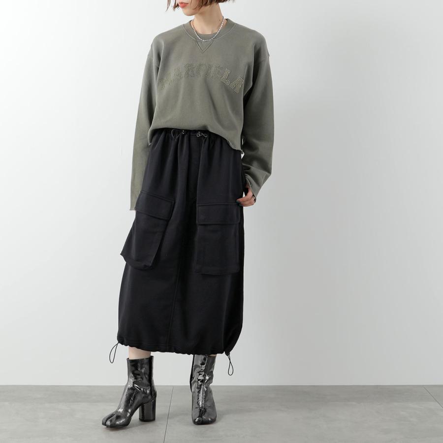 【新品・未使用】MM6 メゾンマルジェラ ブラック　スカート　サンプル 新品・未使用】MM6 メゾンマルジェラ ブラック スカート サンプル